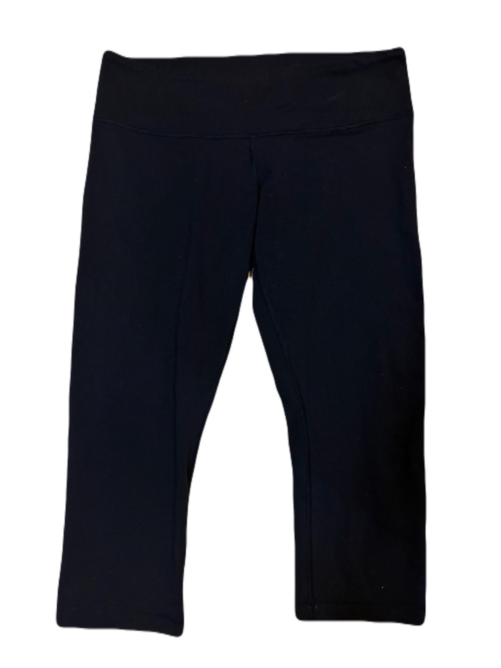 Lululemon Black Cropped Athletic Leggings